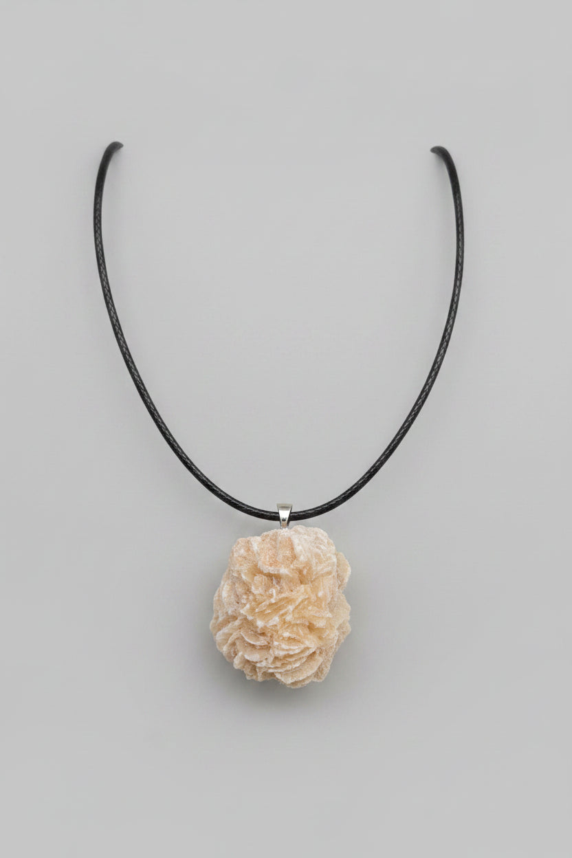 Desert Rose Pendent Necklace