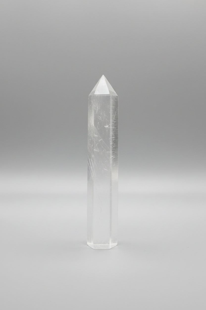 Crystal Clear Glass Tower