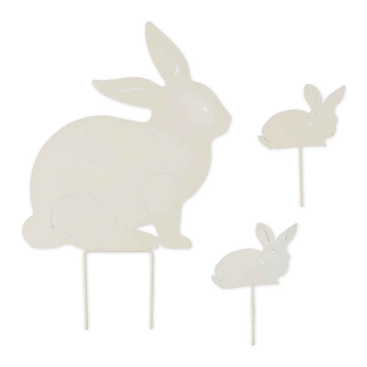 RABBIT FAMILY GARDEN STAKE