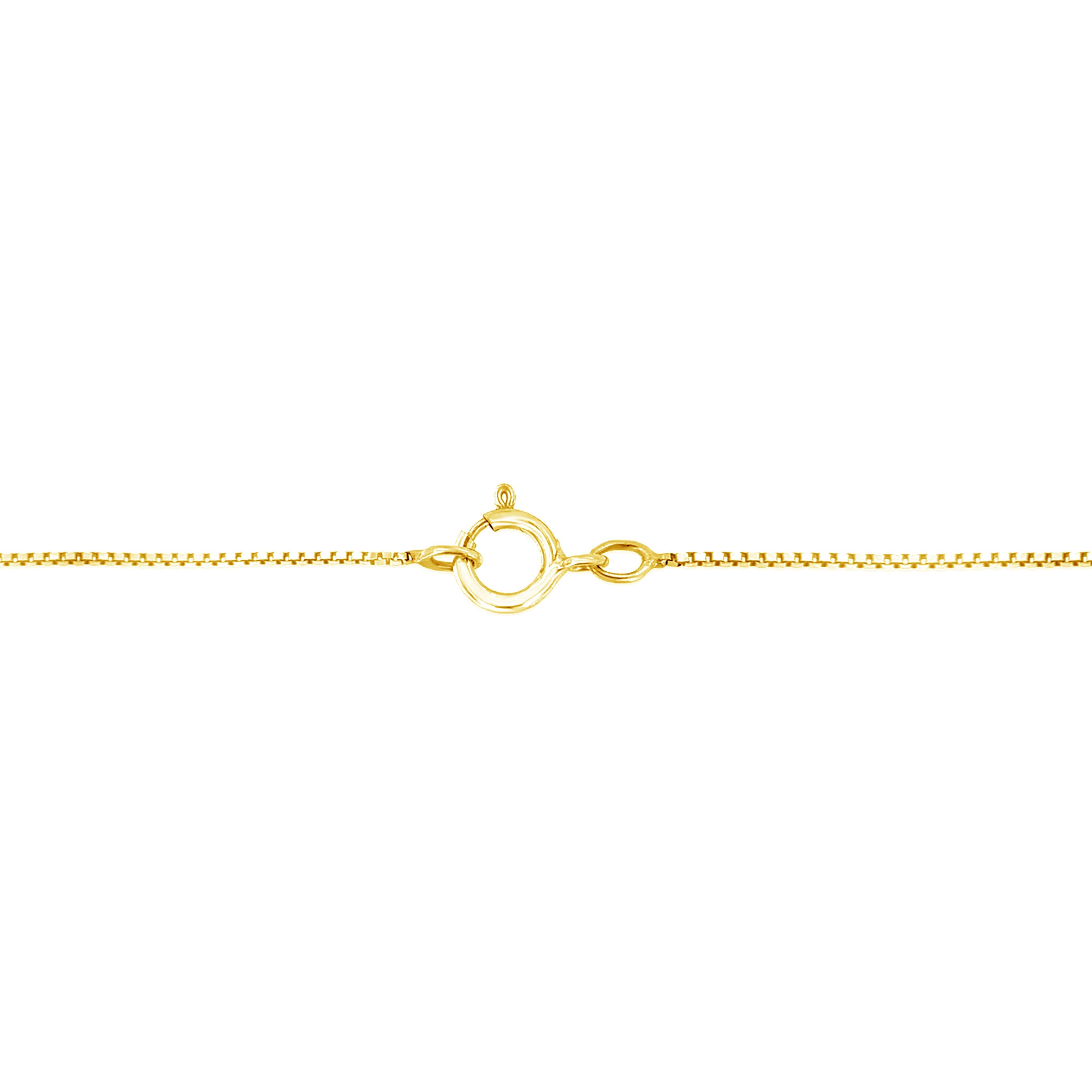 AGS Certified 14K Yellow Gold 2.0 Cttw Baguette and Brilliant Round-Cut Diamond Journey 18" Pendant Necklace (F-G Color, I1-I2 Clarity)