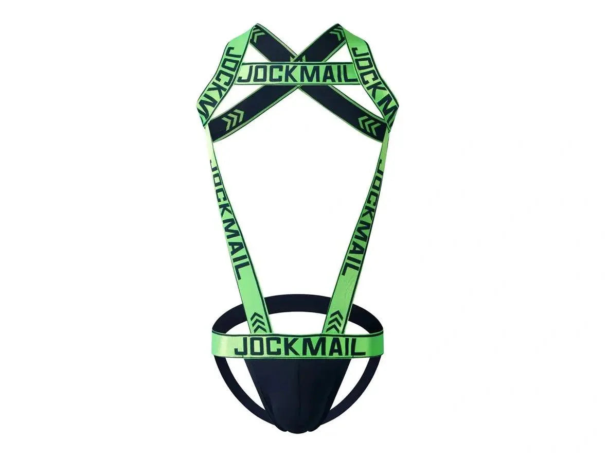 Gay Bodysuit | JOCKMAIL Jockstrap Harness Bodysuit