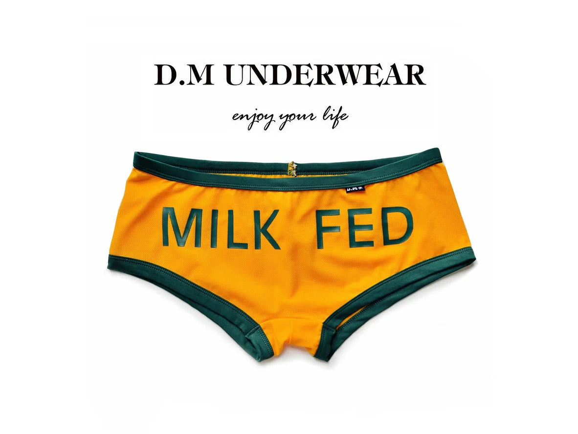 Gay Boxer Briefs | D.M "MILK FED" Underwear