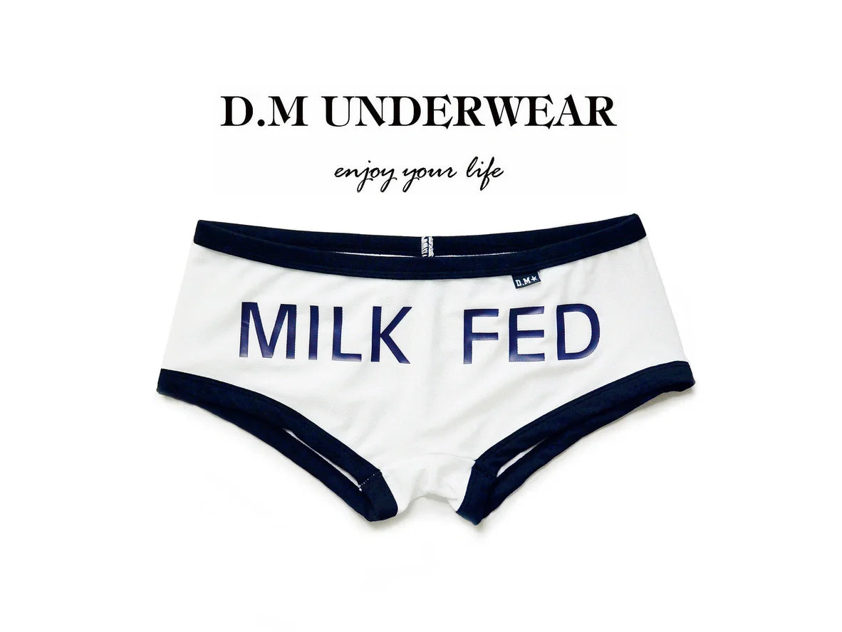 Gay Boxer Briefs | D.M "MILK FED" Underwear