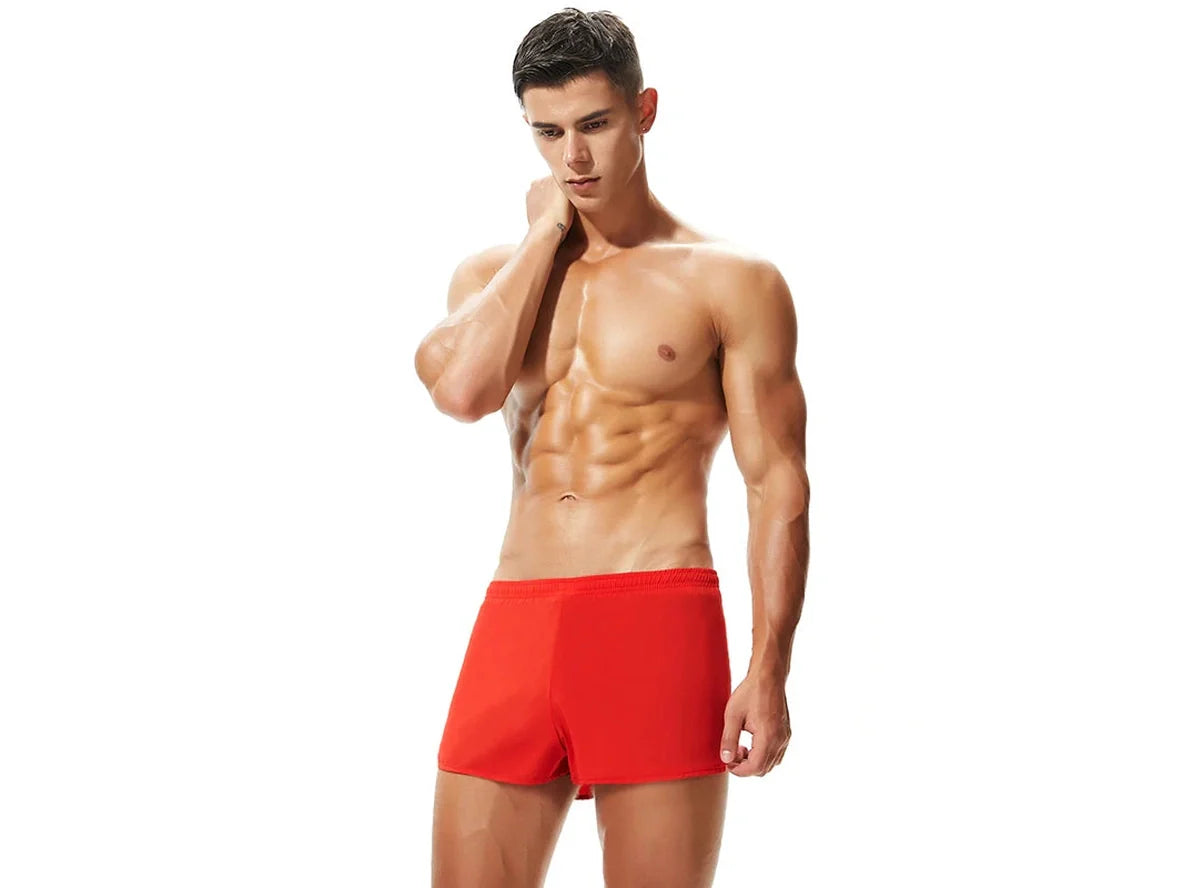 Gay Gym Shorts | 2 in 1 Compression Fitness Run Shorts