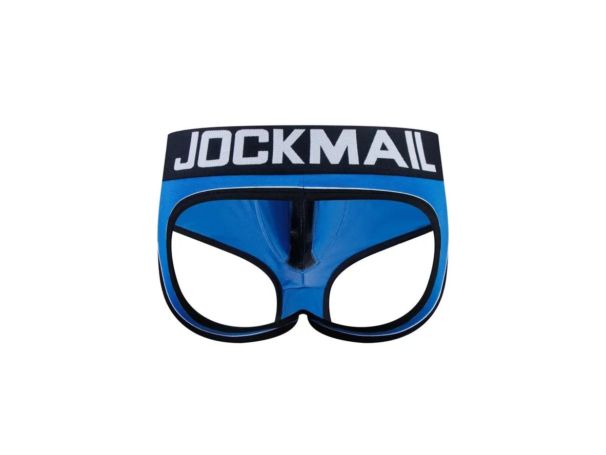 Gay Jock Briefs | JOCKMAIL Underwear Open Butt Boxer Briefs