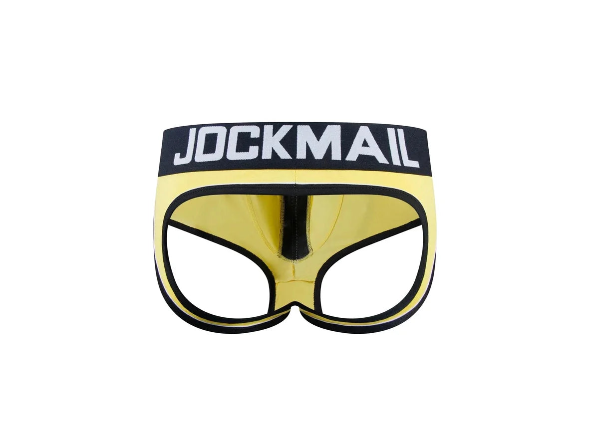 Gay Jock Briefs | JOCKMAIL Underwear Open Butt Boxer Briefs