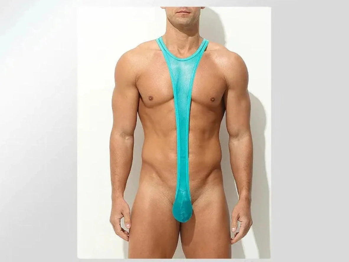 Gay Mankini | Ultra-Thin Transparent Sling Mankini