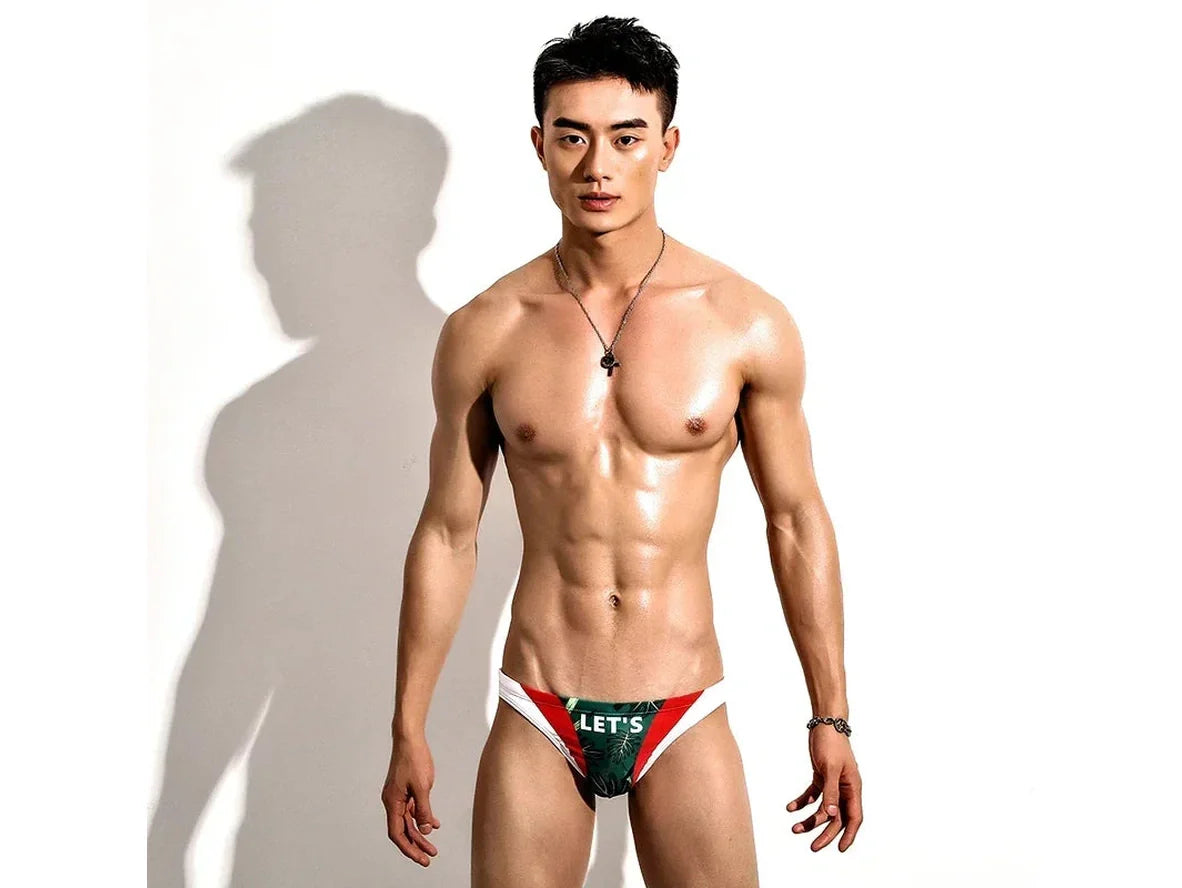 Gay Swim Bikinis | Ultra Low-Rise Hot Pool Swim Bikinis