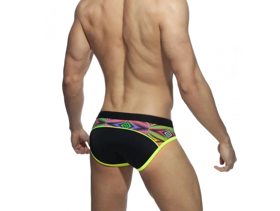 Gay Swim Briefs | UXH Playful Swim Briefs
