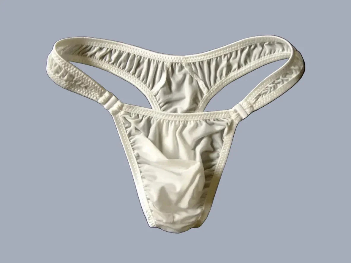 Gay Swim Thongs | Sexy Snap Button Low-Rise Swim Thongs