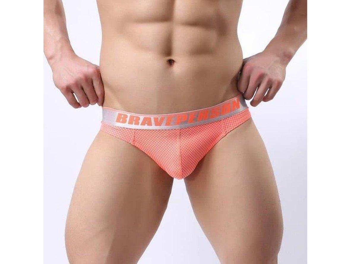 Gay Thongs | BRAVE PERSON Underwear Low Rise Sport Thongs