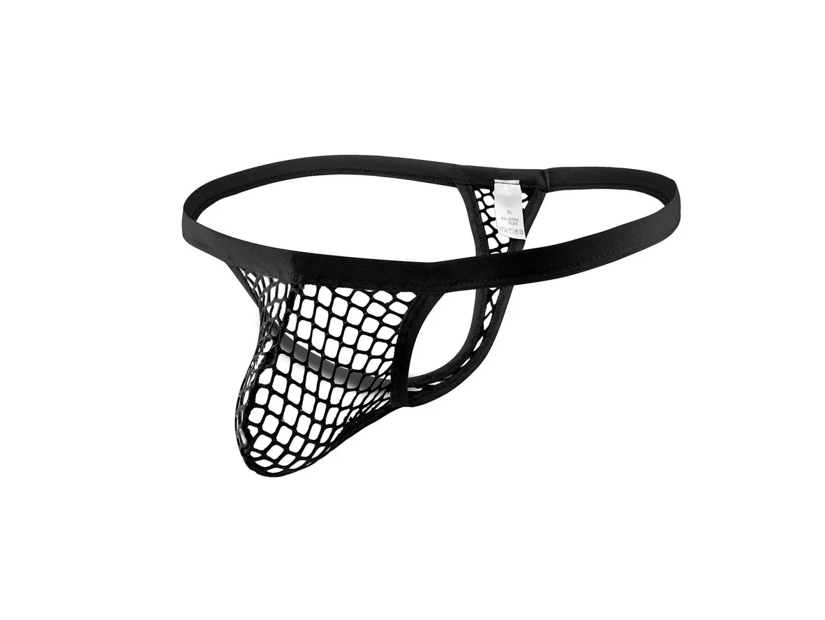 Gay Thongs | Sexy Fishnet Pouch Thongs