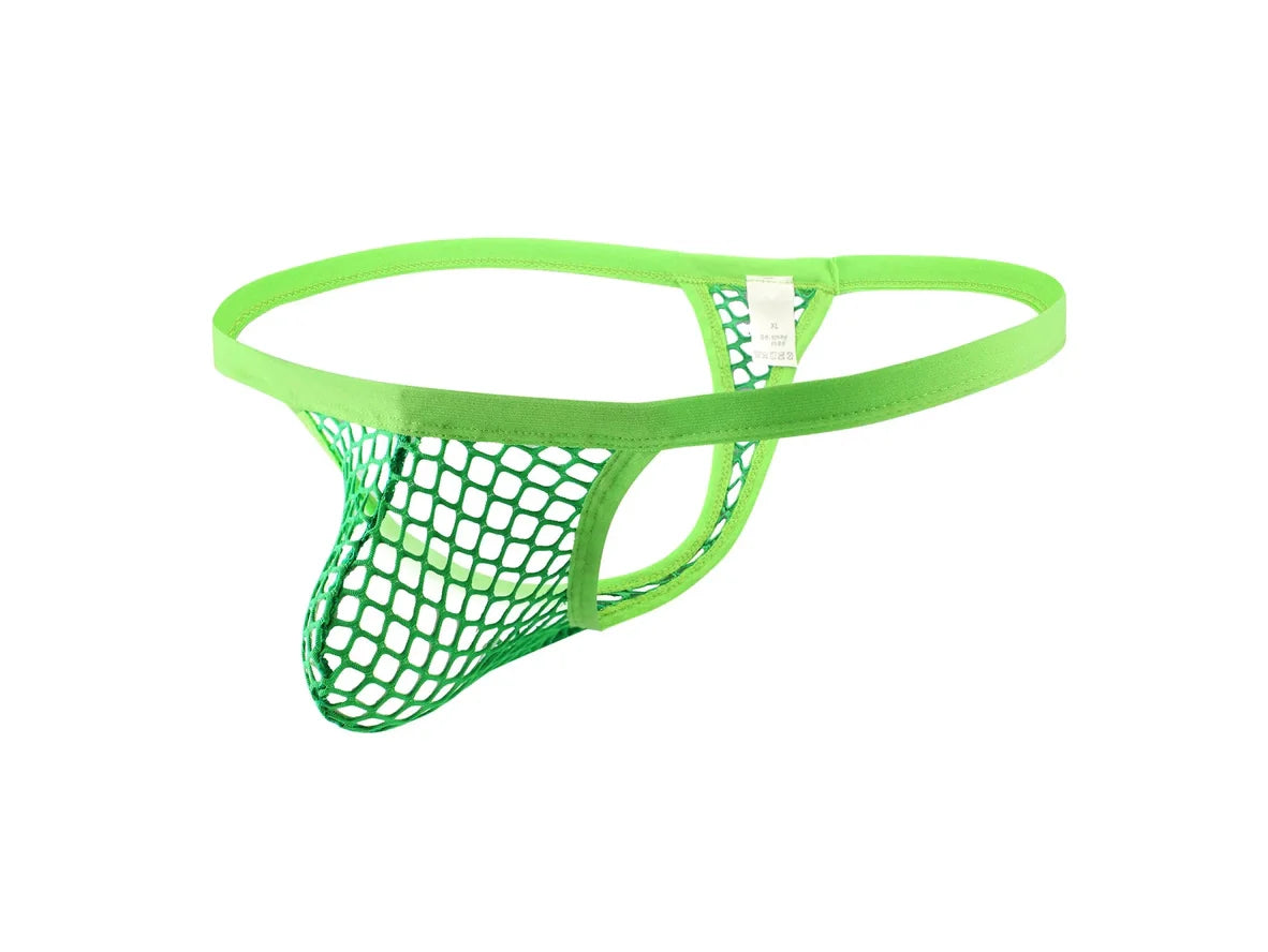 Gay Thongs | Sexy Fishnet Pouch Thongs
