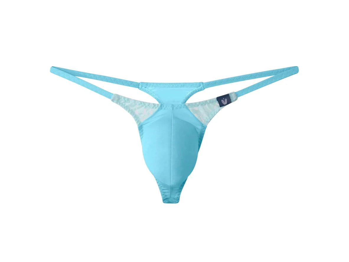 Gay Thongs | UNDER MOON Ice Silk Bulge Pouch Thongs