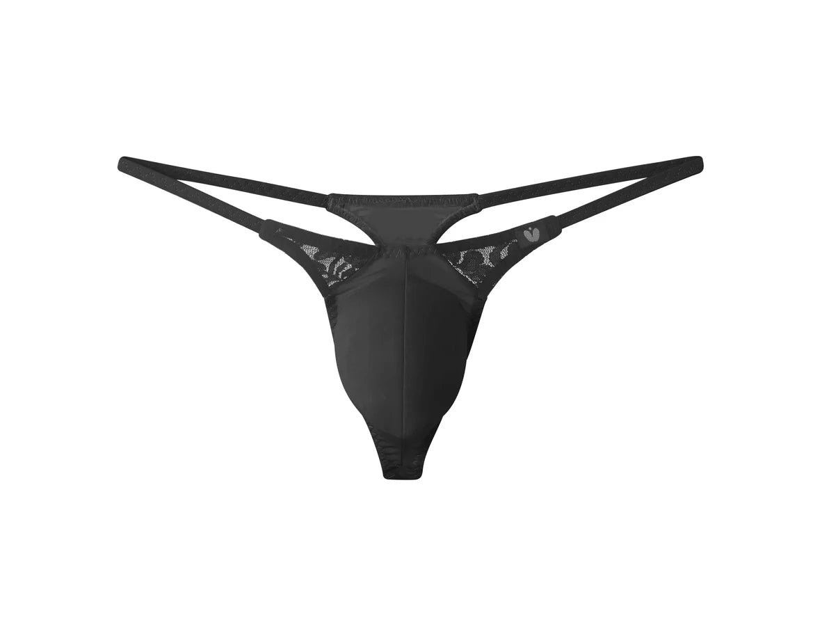 Gay Thongs | UNDER MOON Ice Silk Bulge Pouch Thongs