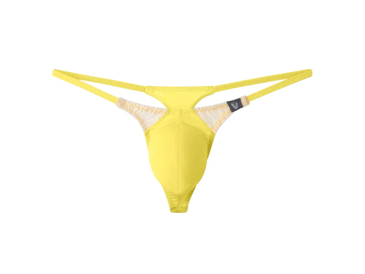 Gay Thongs | UNDER MOON Ice Silk Bulge Pouch Thongs