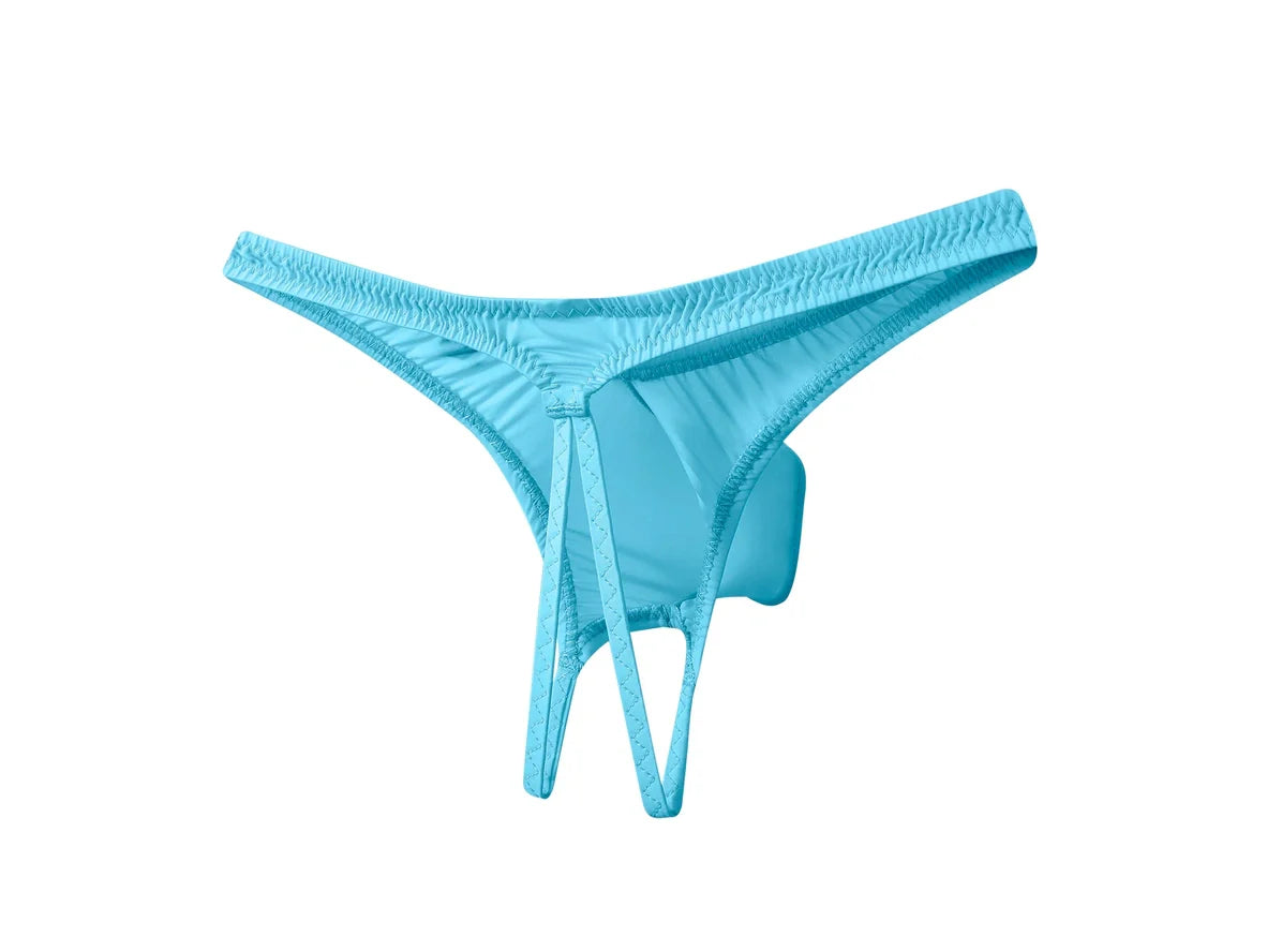 Gay Thongs | UNDER MOON Open Short Elephant Nose Stretch Thongs