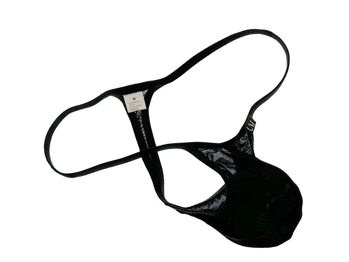 Gay Thongs | UNDER MOON Pure Color Thin Translucent Thongs