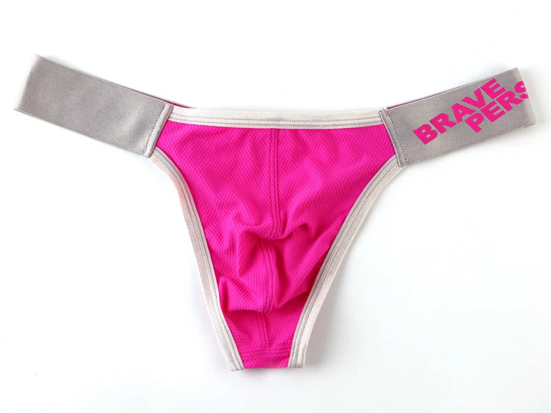 BRAVE PERSON Sexy Bikini Underwear Men Briefs Thongs Young and Fashion Breathable Underpants Briefs for Man