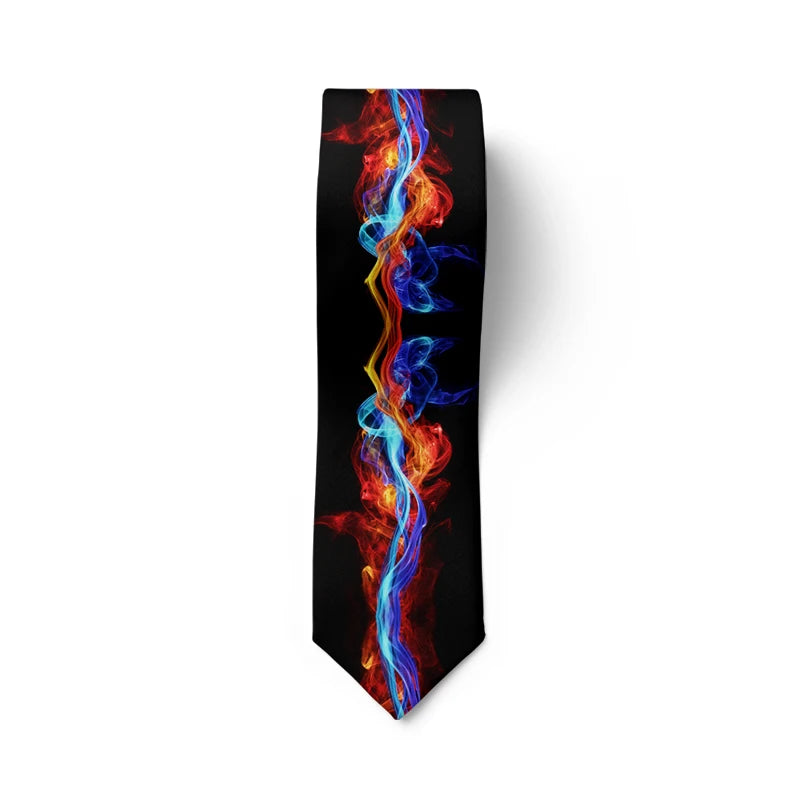 Men's Necktie Novelty Printed Casual Party