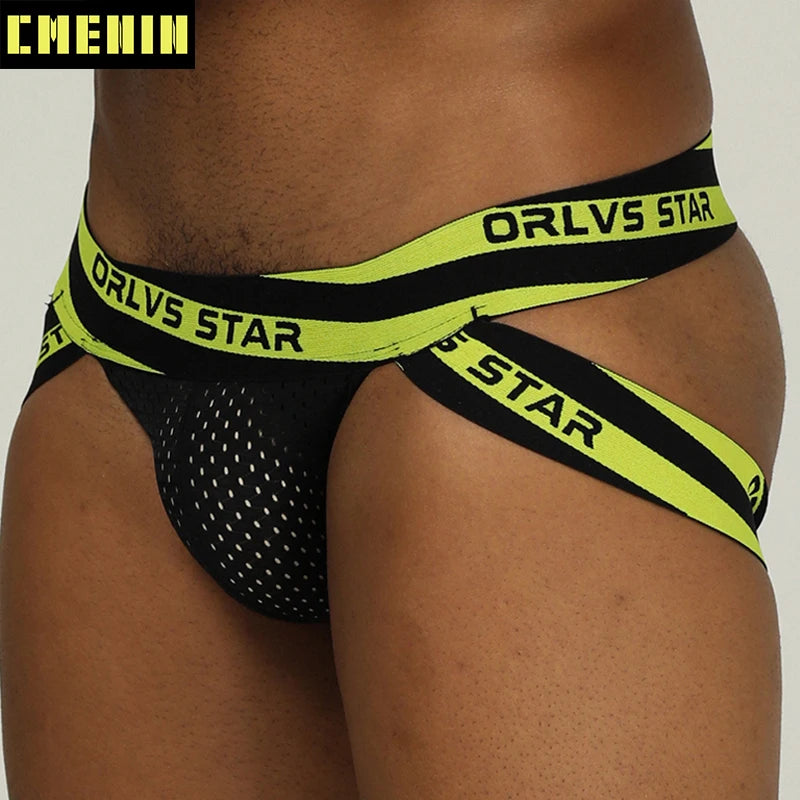 Orvls Men Mesh Jockstrap