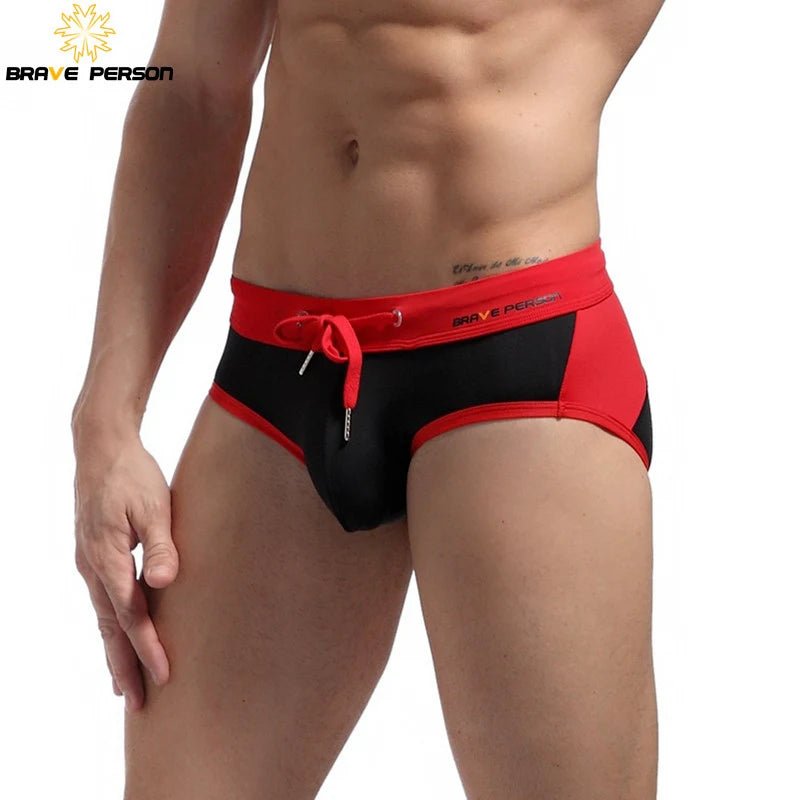 Men's Swimwear Bikini Swim Briefs Sexy Low Waist Swimming Bathing Suit Swim Wear Trunks Shorts Beach Swim Surf Sport Shorts