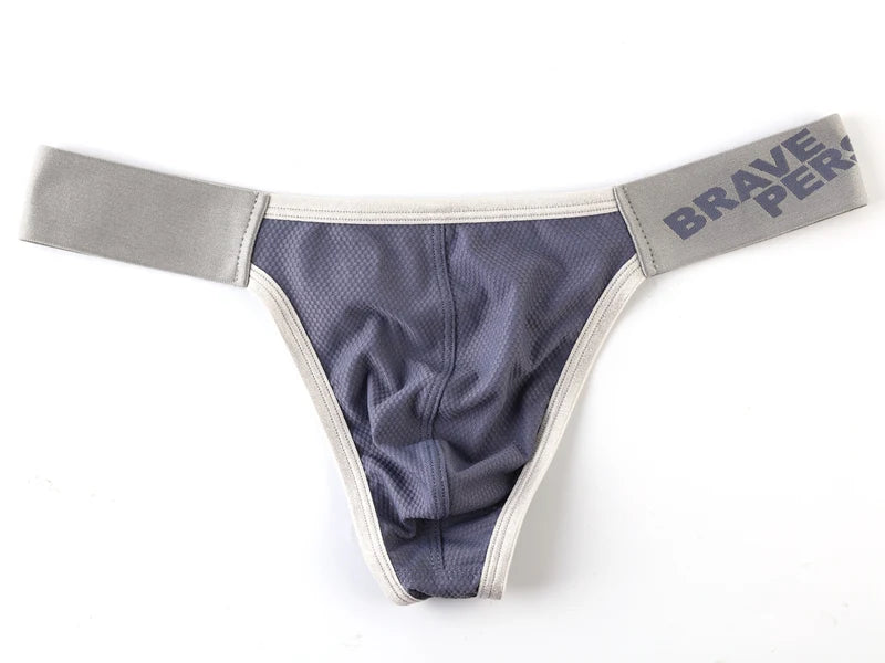 BRAVE PERSON Sexy Bikini Underwear Men Briefs Thongs Young and Fashion Breathable Underpants Briefs for Man