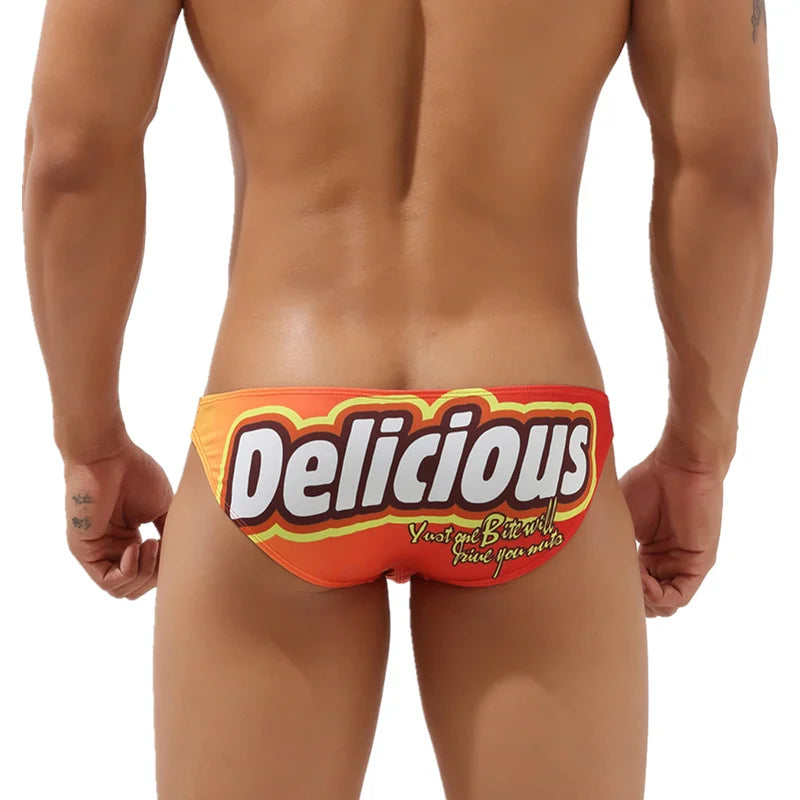 SEOBEAN Men Briefs Sexy Men Underwear Multiple Colors Low-rise Underpants Bikini Shorts Briefs for Man