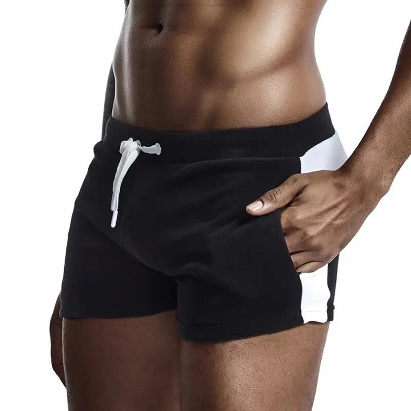 SEOBEAN Men's Pajamas Shorts Sleep Bottoms Boxer Shorts Homewear Underwear Mens Lounge Gym Fitness Shorts for Man