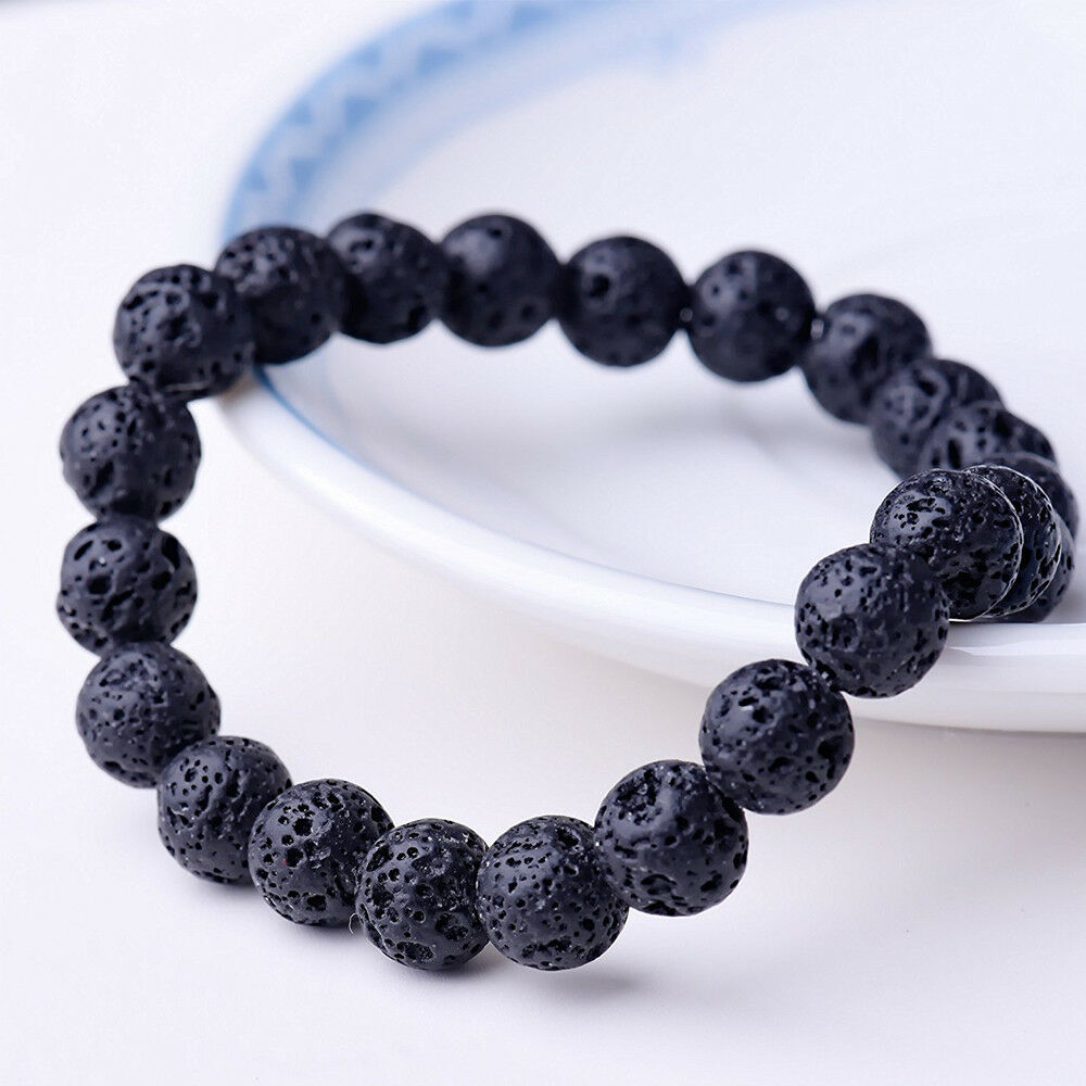 Beaded Bracelet 8mm Natural Stone Beads