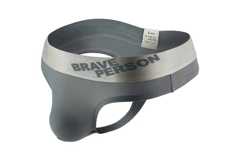 Brave Person New Arrival Men's Thongs G Strings Sexy Men Underwear Thong Underpants Man Bikini Briefs Jockstrap