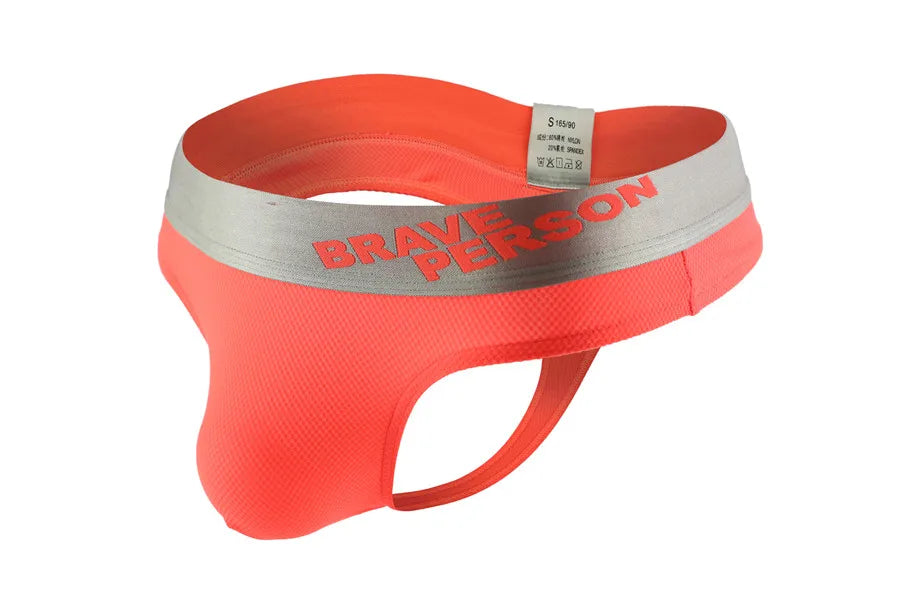 Brave Person New Arrival Men's Thongs G Strings Sexy Men Underwear Thong Underpants Man Bikini Briefs Jockstrap