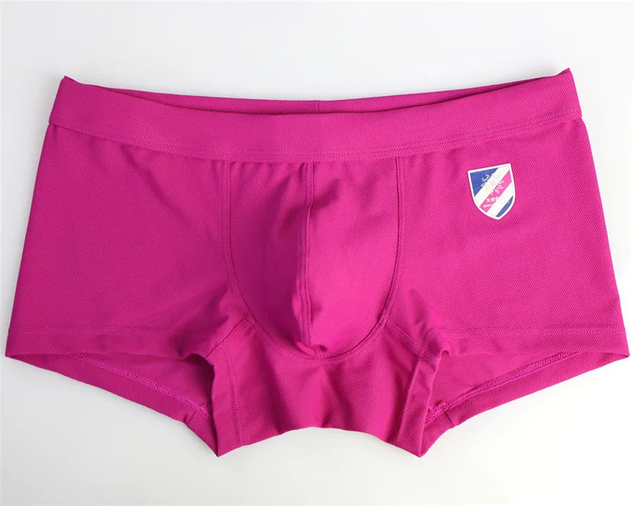 BRAVE PERSON Brand Underwear Men Boxers New Mens Boxers Shorts Male Panties Trunks Shorts U Convex Pouch Underpants