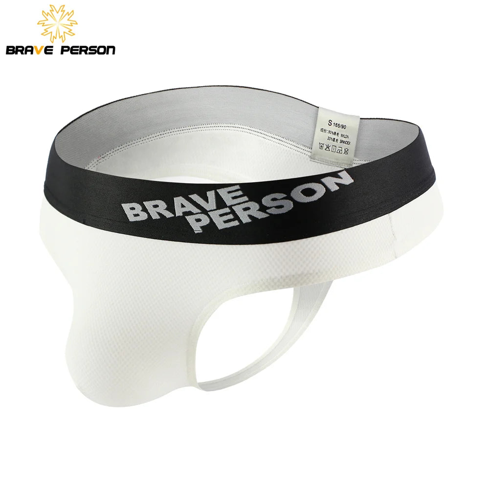Brave Person New Arrival Men's Thongs G Strings Sexy Men Underwear Thong Underpants Man Bikini Briefs Jockstrap