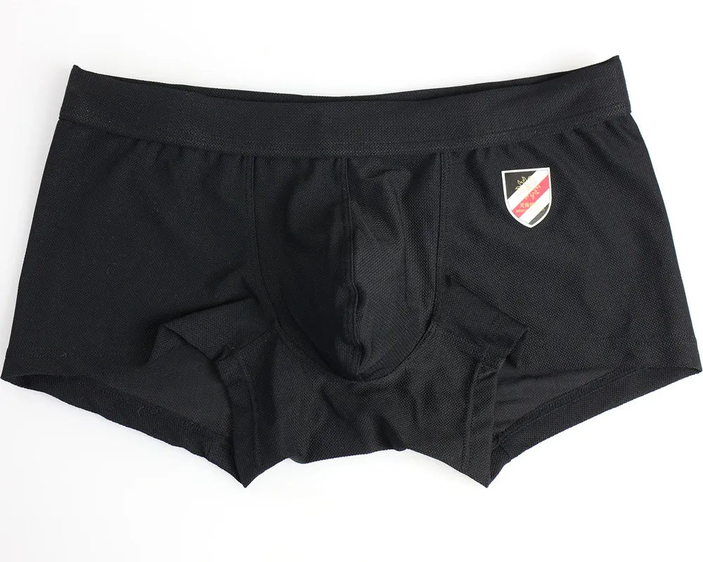 BRAVE PERSON Brand Underwear Men Boxers New Mens Boxers Shorts Male Panties Trunks Shorts U Convex Pouch Underpants