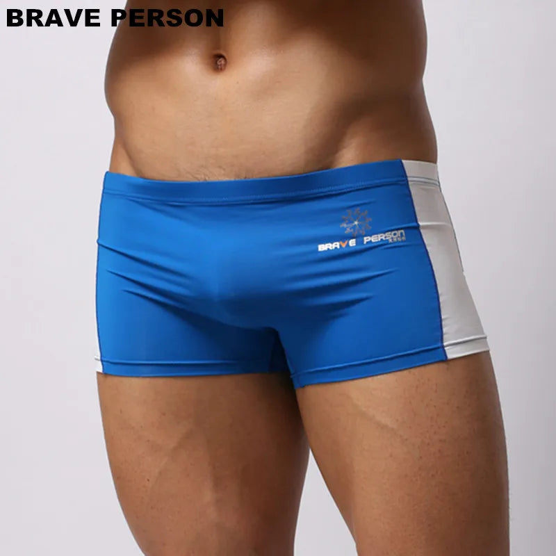 BRAVE PERSON Mens Boxer Shorts Splice Design Super Soft High Quality Underwear Men Boxers Thin Breathable Male Underpants B1005