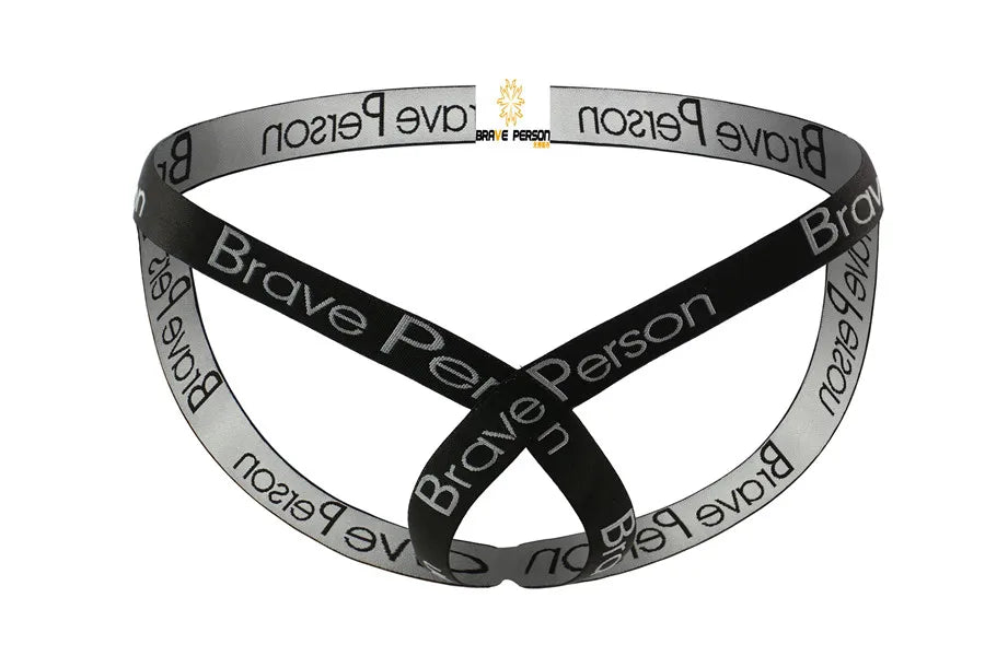 Brave Person Men’s Nylon-Spandex Jockstrap – Breathable Athletic Support Underwear