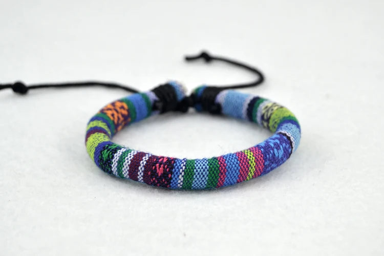 Cotton and linen women's Charm bracelets accessories handmade original DIY jewelries #EZ211