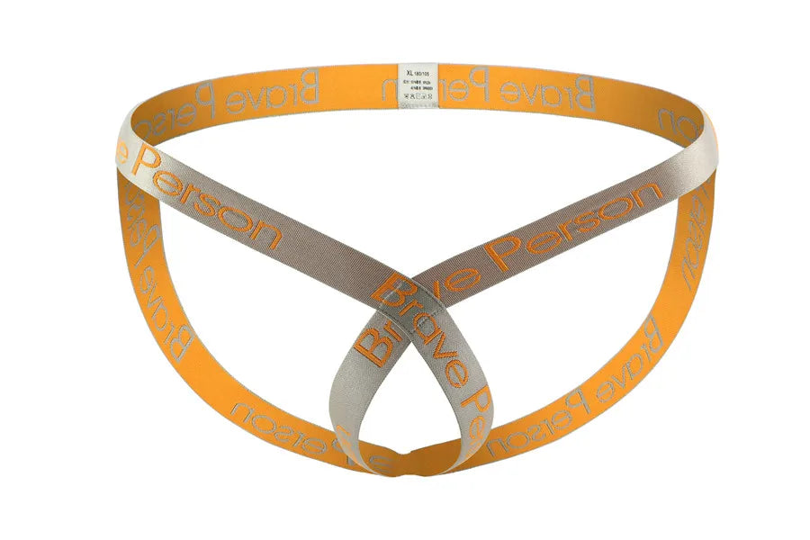 Brave Person Men’s Nylon-Spandex Jockstrap – Breathable Athletic Support Underwear