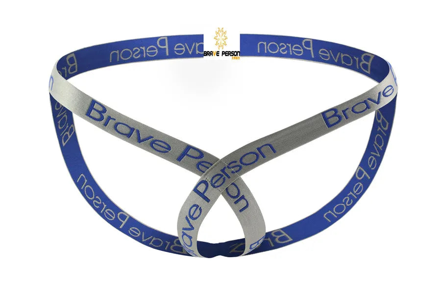 Brave Person Men’s Nylon-Spandex Jockstrap – Breathable Athletic Support Underwear