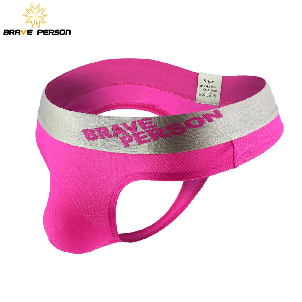 Brave Person New Arrival Men's Thongs G Strings Sexy Men Underwear Thong Underpants Man Bikini Briefs Jockstrap