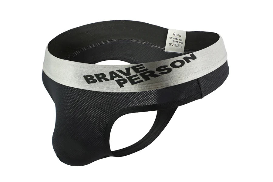 Brave Person New Arrival Men's Thongs G Strings Sexy Men Underwear Thong Underpants Man Bikini Briefs Jockstrap