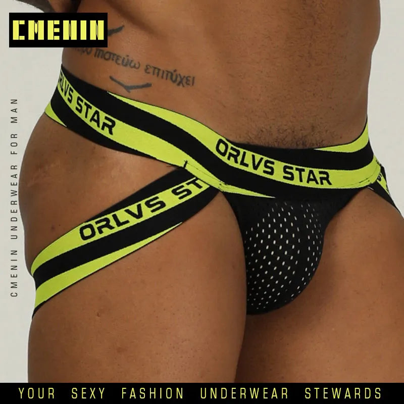 Orvls Men Mesh Jockstrap
