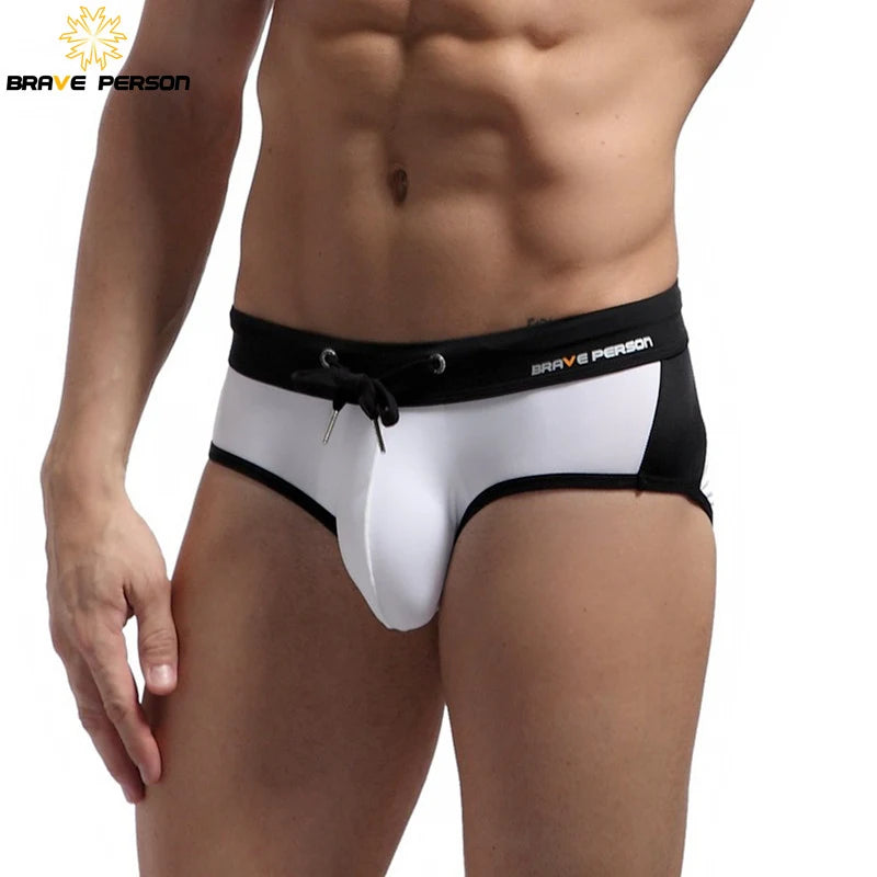 Men's Swimwear Bikini Swim Briefs Sexy Low Waist Swimming Bathing Suit Swim Wear Trunks Shorts Beach Swim Surf Sport Shorts
