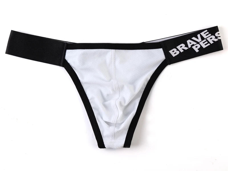 BRAVE PERSON Sexy Bikini Underwear Men Briefs Thongs Young and Fashion Breathable Underpants Briefs for Man