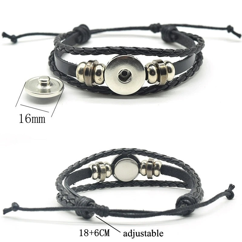 Glow In The Dark Constellation Gemini Bracelet Braided Leather Bracelet Zodiac Gemini Jewelry Birthday Present