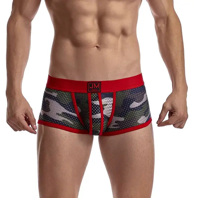 JOCKMAIL Men's Briefs Underwear Red