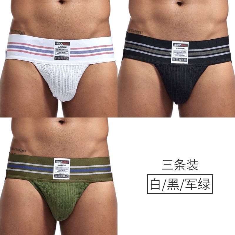 Jockmail Men's Cotton Breathable Jockstrap