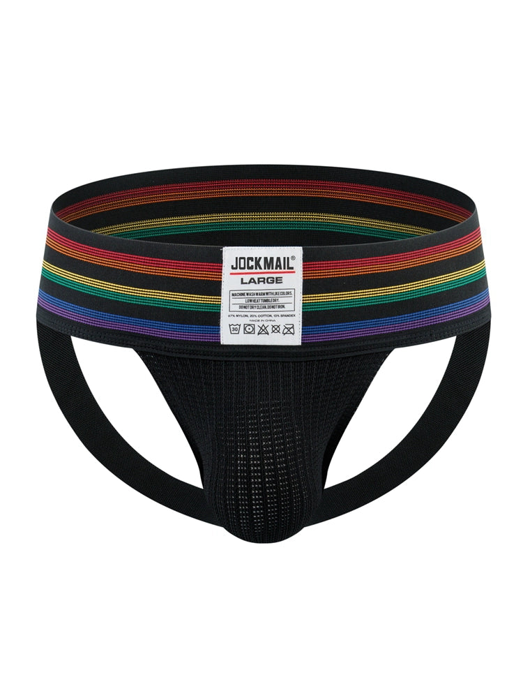 Jockmail Men's Jockstrap Wide-Waist Brim