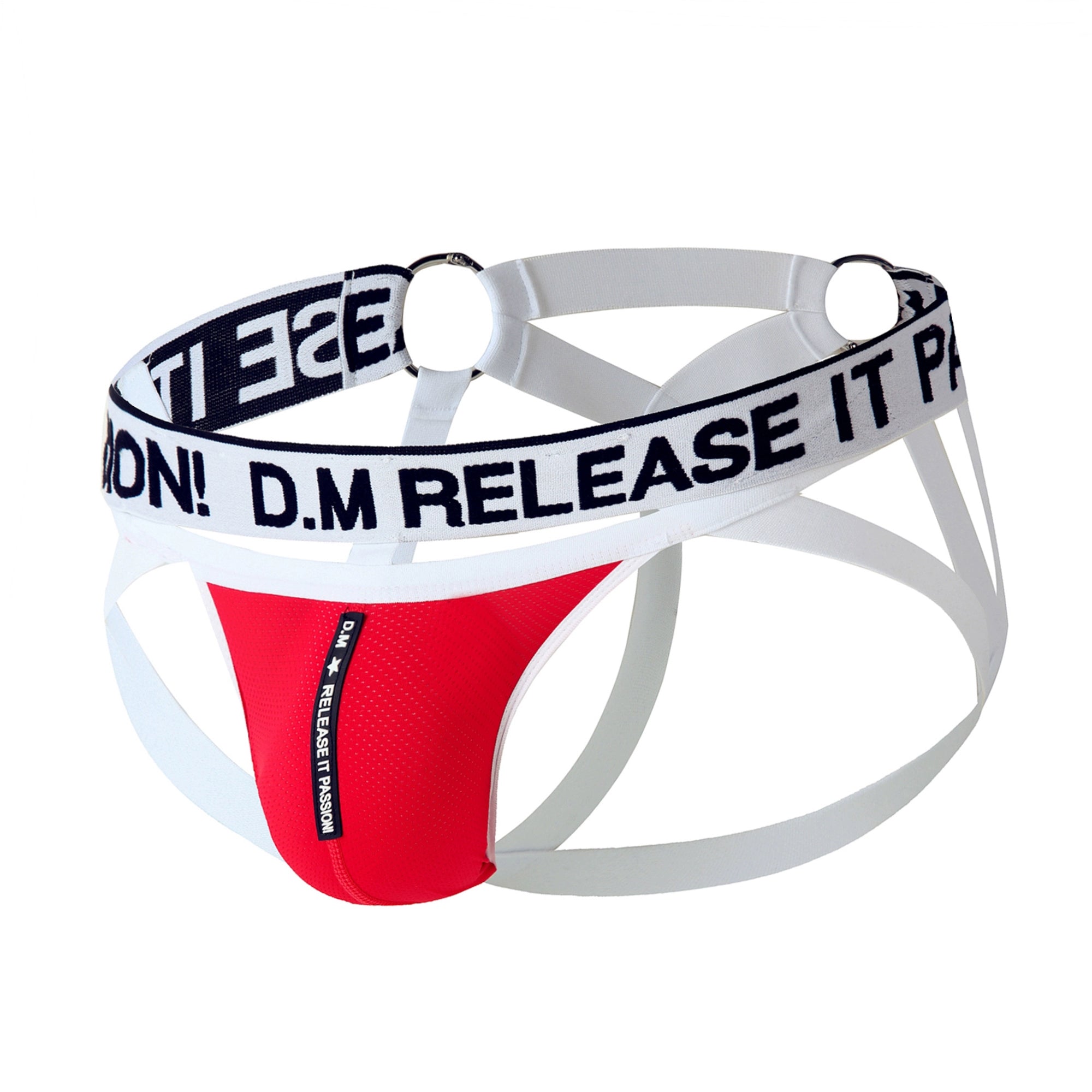 Men's Sexy Mesh Breathable Letter Underwear